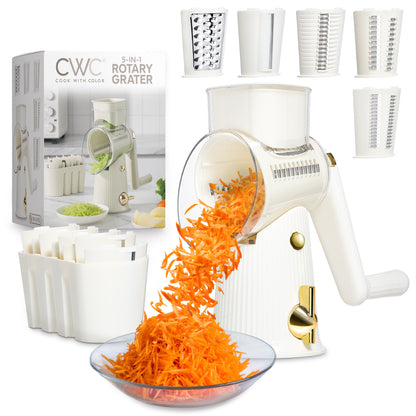Cheese Grater Rotary – Easy-To-Use Food Shredder for Cheese, Cream
