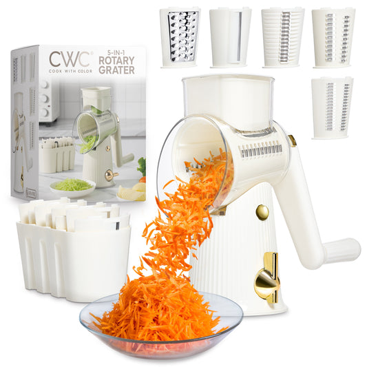 Cheese Grater Rotary – Easy-To-Use Food Shredder for Cheese, Cream