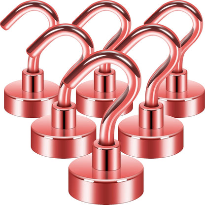 Magnetic Hooks, Cruise Ship Essentials, 30Lb+ Heavy Duty Magnetic Hooks for Cruise Cabins, Refrigerator, Grill, Hanging, and Travel | Extra Strong Must-Haves Magnet Hook