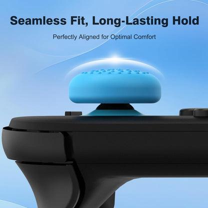 8 Pack Thumb Grips Compatible with Nintendo Switch 2 (2025),  Thumb Grip Caps for Switch 2, Enhanced Gaming Grip Set, Joycon Grip Button Stick Cover, Improve Control and Guard Joystick Wear