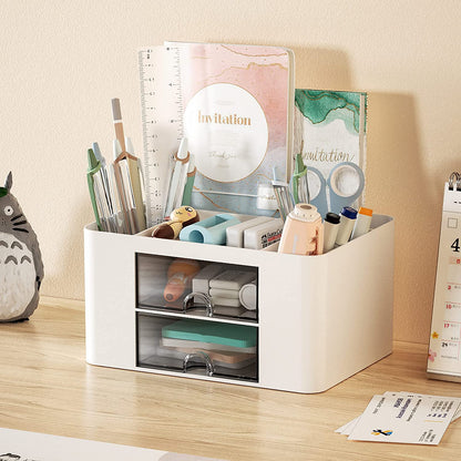 Compact Desk Organizer with Drawers