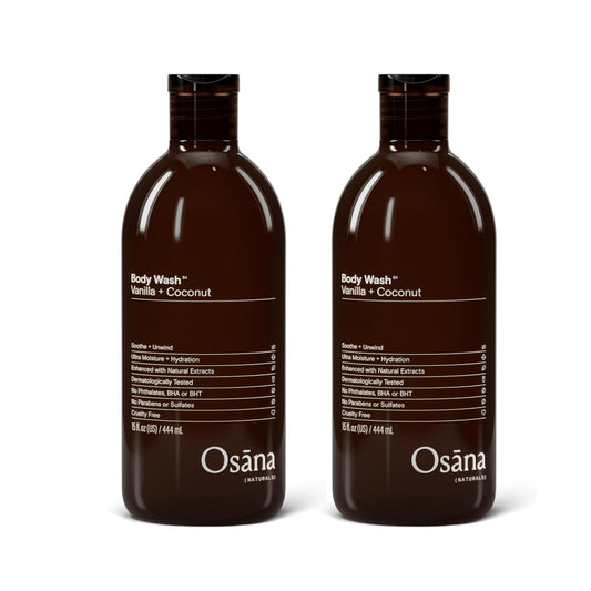 Moisturizing Vanilla & Coconut Body Wash – Sulfate-Free, Gentle Cleanser