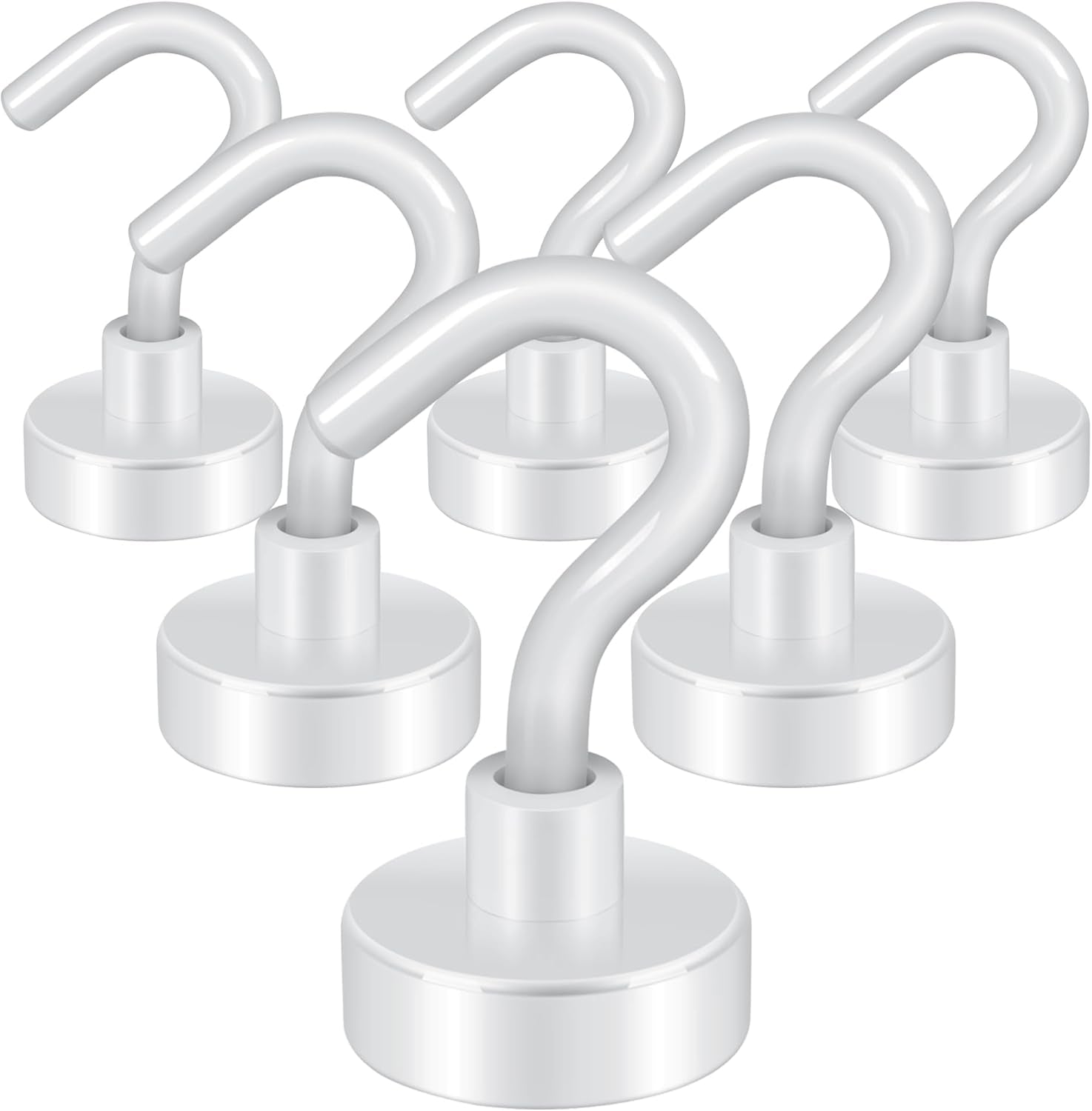 Magnetic Hooks, Cruise Ship Essentials, 30Lb+ Heavy Duty Magnetic Hooks for Cruise Cabins, Refrigerator, Grill, Hanging, and Travel | Extra Strong Must-Haves Magnet Hook