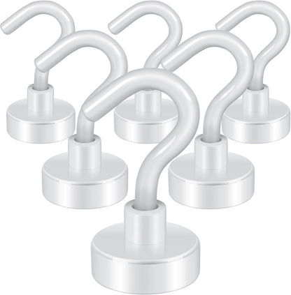 Magnetic Hooks, Cruise Ship Essentials, 30Lb+ Heavy Duty Magnetic Hooks for Cruise Cabins, Refrigerator, Grill, Hanging, and Travel | Extra Strong Must-Haves Magnet Hook