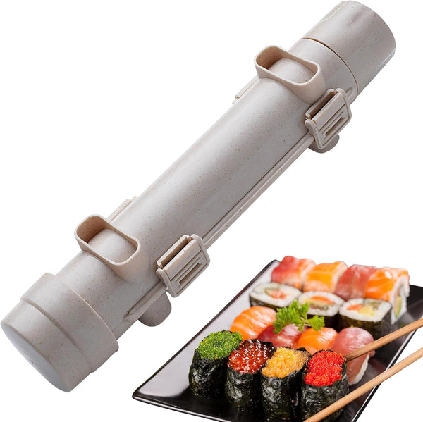 Sushi Maker Bazooka Set – DIY Sushi Roller Mold Tool with Rice & Veggies