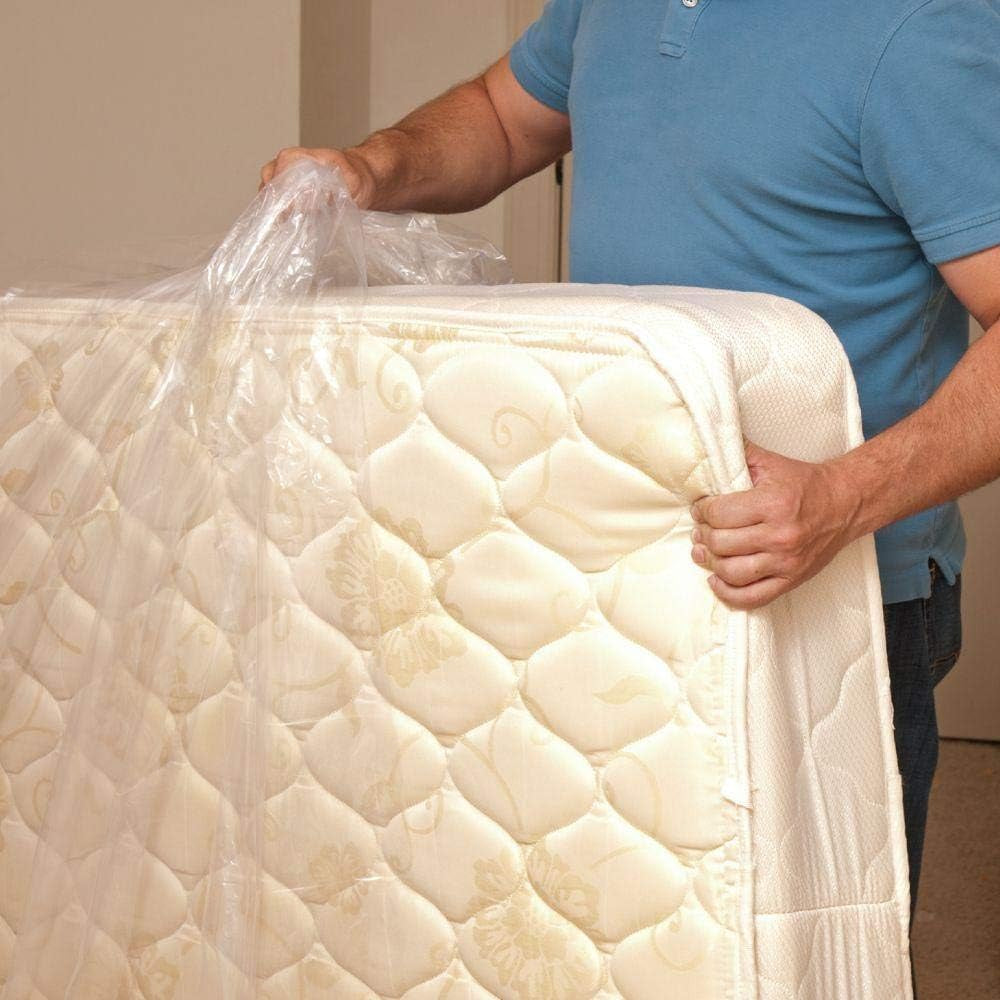 Mattress Bag for Storage Mattress Disposal Bag King/Queen Size Clear