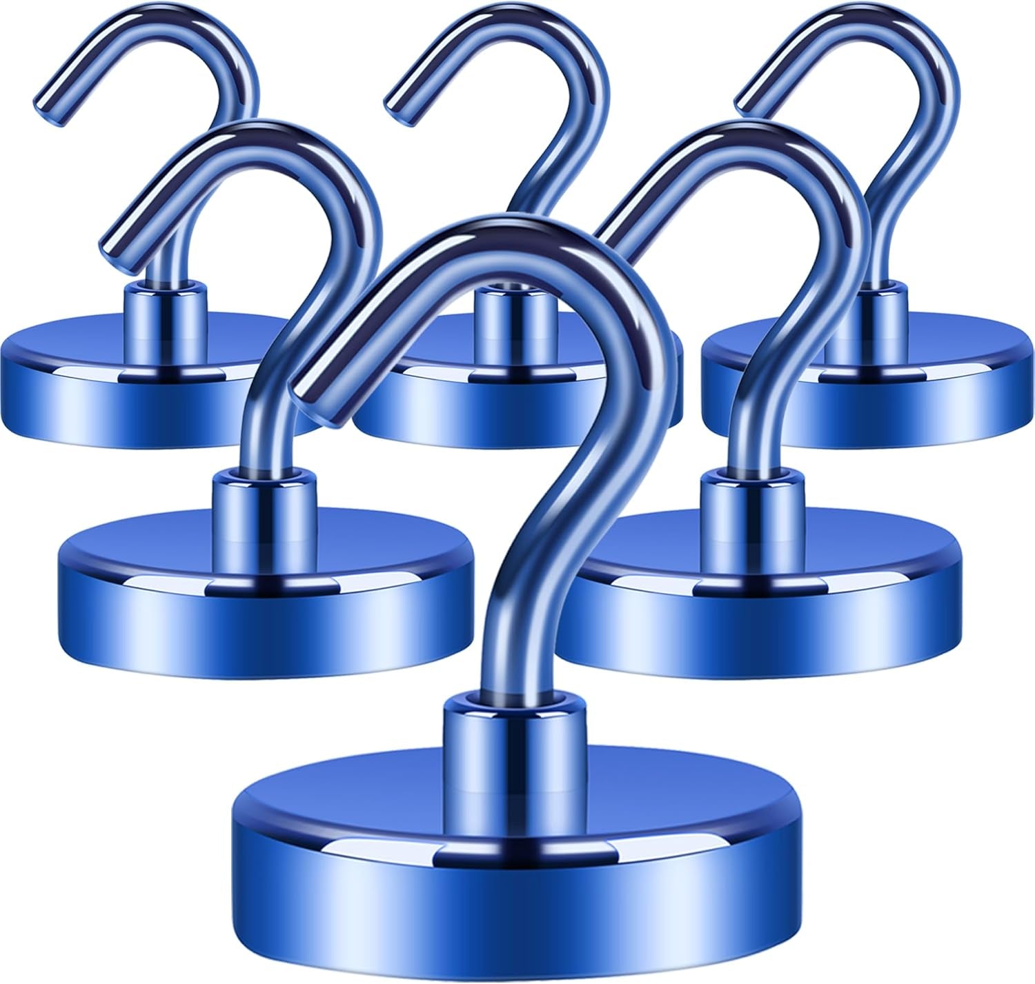 Magnetic Hooks, Cruise Ship Essentials, 30Lb+ Heavy Duty Magnetic Hooks for Cruise Cabins, Refrigerator, Grill, Hanging, and Travel | Extra Strong Must-Haves Magnet Hook